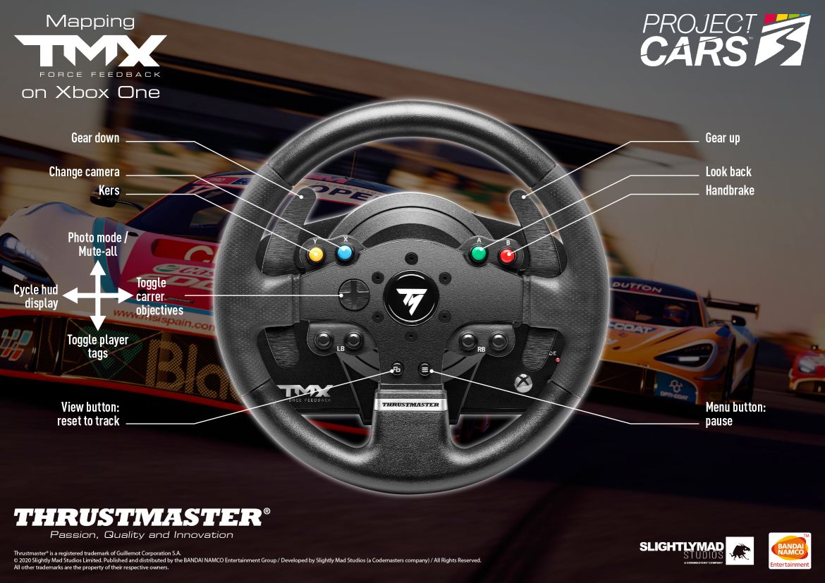 thrustmaster tmx force feedback compatible games
