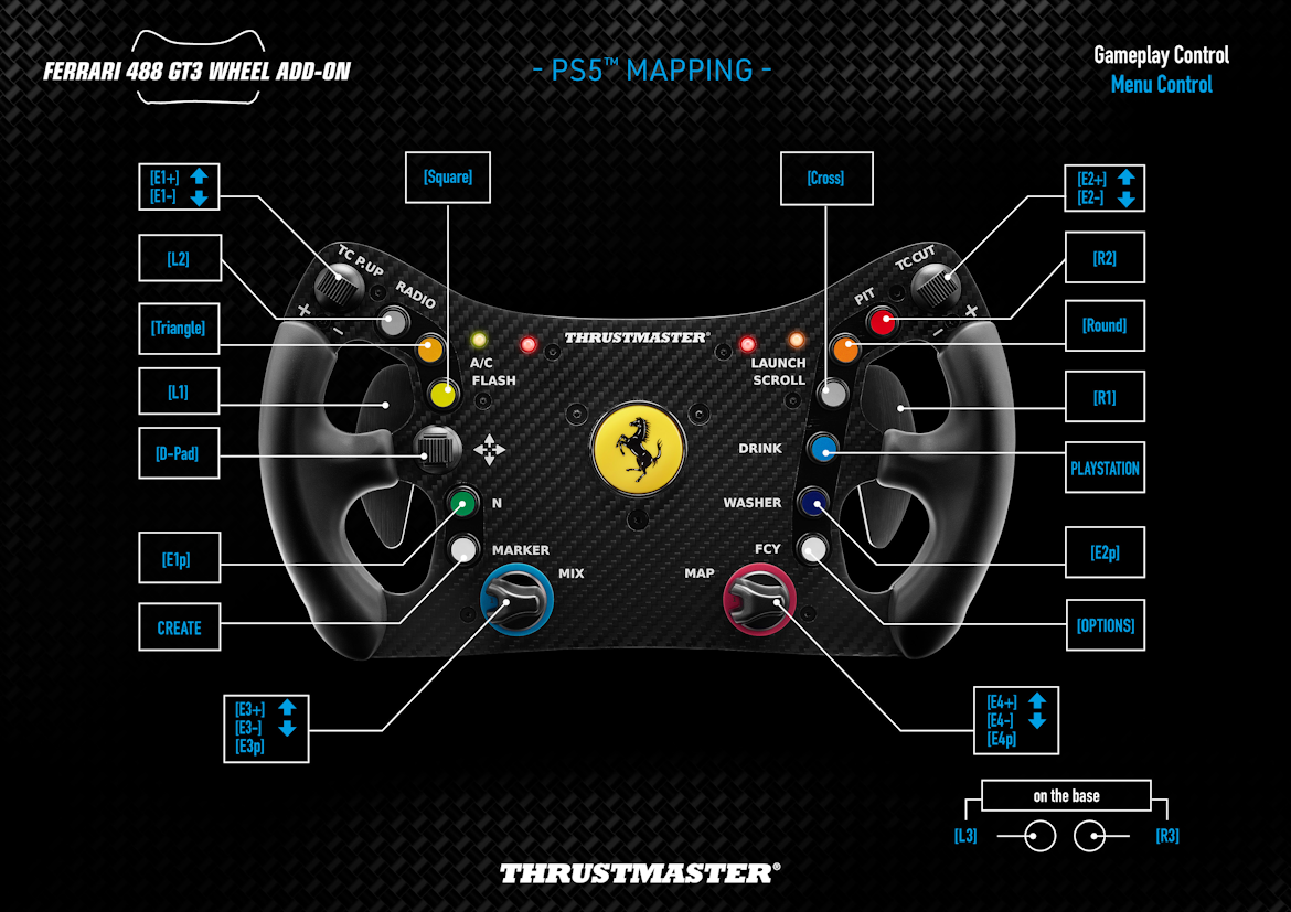 Thrustmaster T300rs Officially Licensed ( Ps5, Ps4, Ps3 & Pc ) : Target
