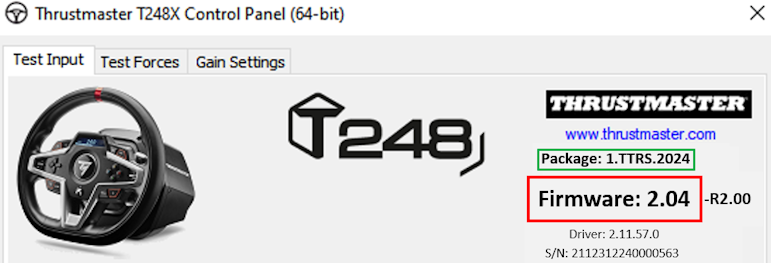 How to set up T248 on F1 22 (Xbox) : r/Thrustmaster